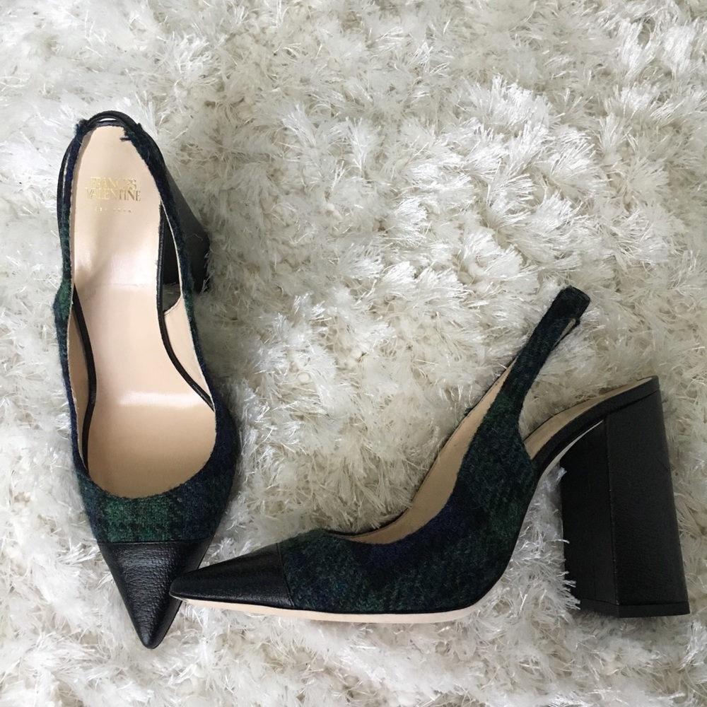 Frances Valentine Sandy slingback pumps - Picture 2 of 5